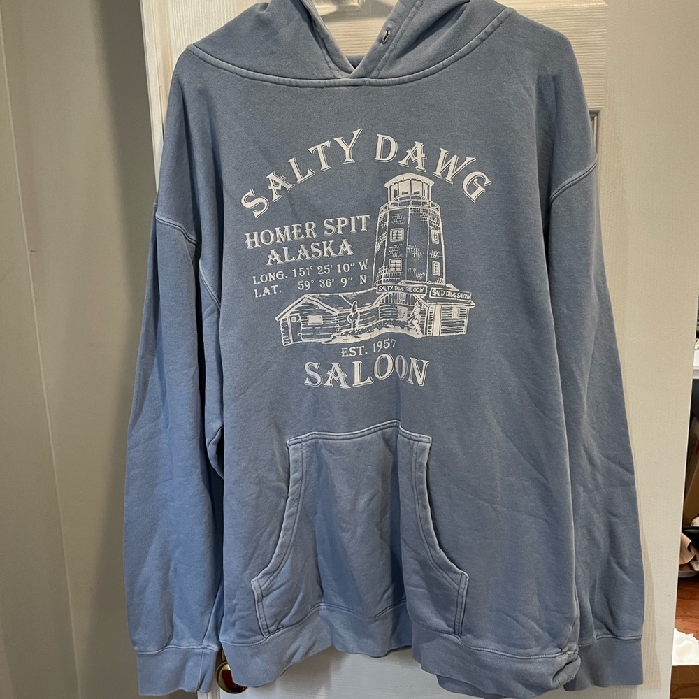 vintage salty dawg hoodie